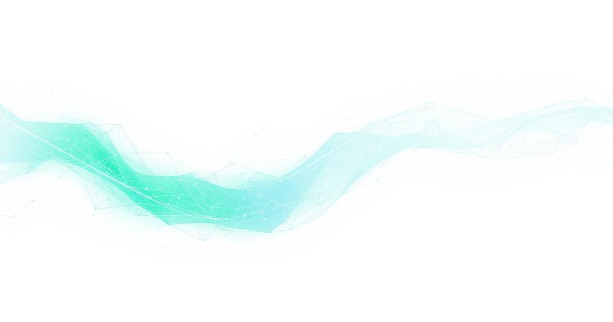Abstract visualisation of layered market data feeding an analysis engine